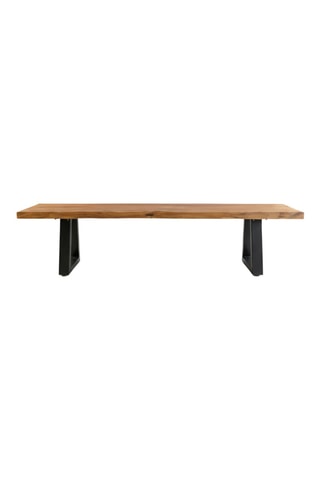 Banc en teck - 280 x 45 x 30 cm