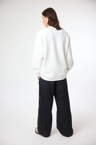 Sweat en coton biologique Max - Blanc