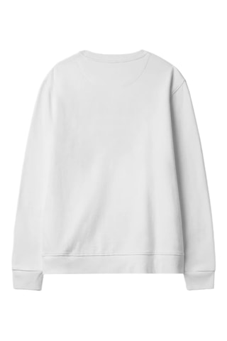 Sweat en coton biologique Max - Blanc