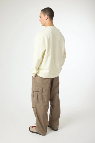 Sweat en coton biologique Amsterdam - Écru