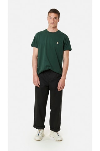 T-shirt regular en coton biologique Banana Pocket - Vert