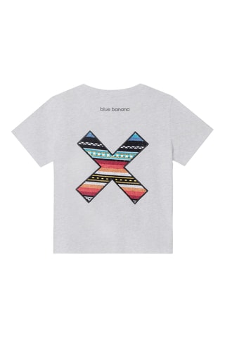 T-shirt en coton biologique Classic - Gris clair