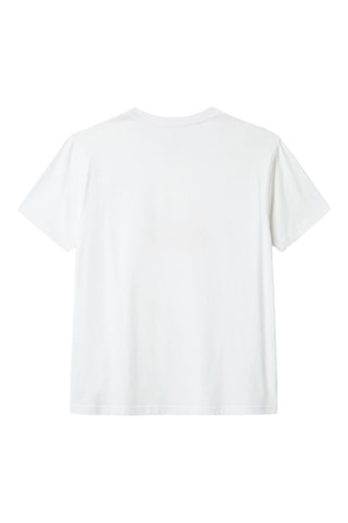 T-shirt regular en coton biologique Sun Seekers - Blanc