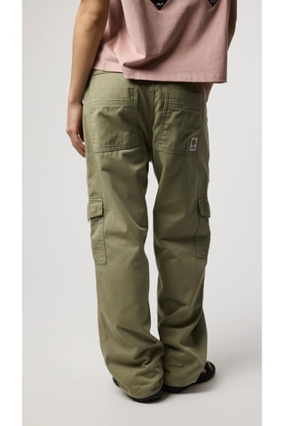 Pantalon cargo en coton biologique Daisy - Vert