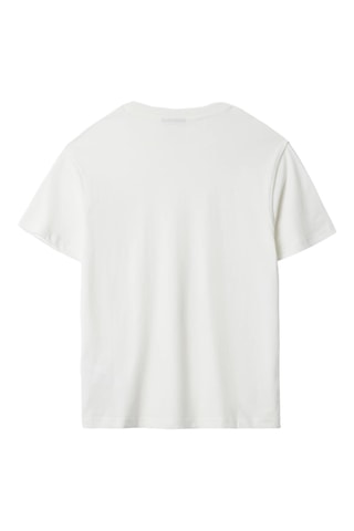 T-shirt regular en coton biologique Crd Premium Basic - Blanc