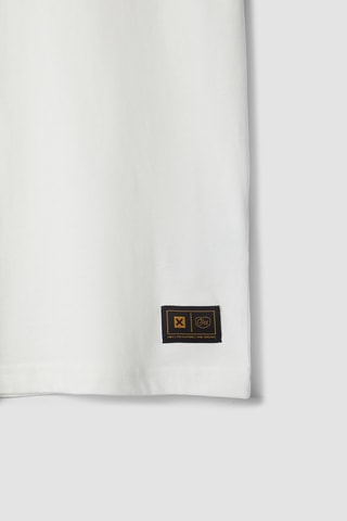 T-shirt regular en coton biologique Crd Premium Basic - Blanc