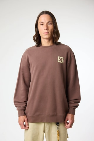 Sweat en coton biologique Nature - Marron