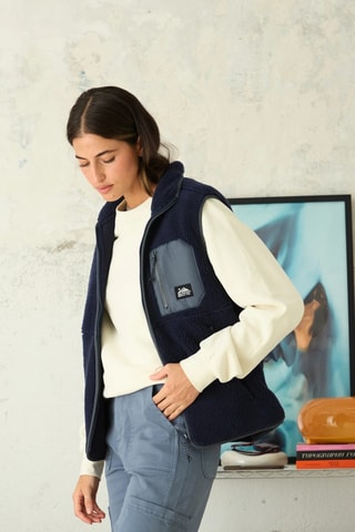 Veste sans manches polaire Rope - Bleu marine