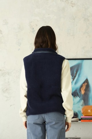 Veste sans manches polaire Rope - Bleu marine