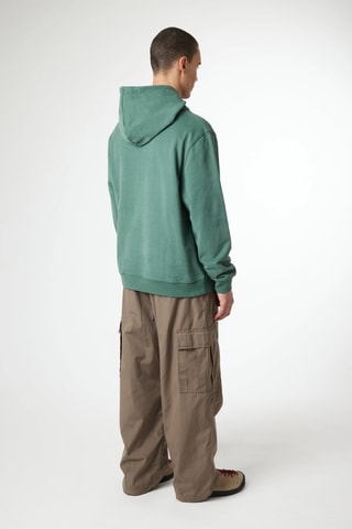 Sweat à capuche en coton biologique Amsterdam - Vert