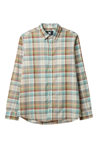 Chemise regular Summer Plaid - Vert