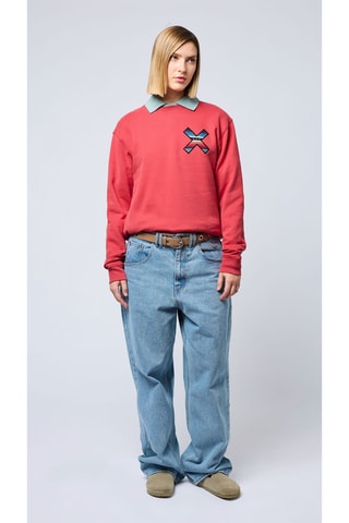 Sweat en coton biologique Classic - Rouge