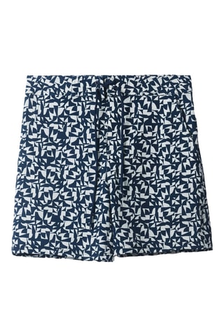 Short de bain regular Bubble - Bleu marine