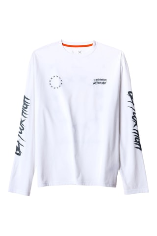T-shirt regular Club - Blanc