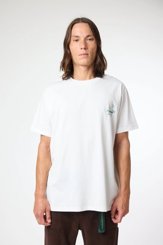 T-shirt regular en coton biologique Goods - Blanc