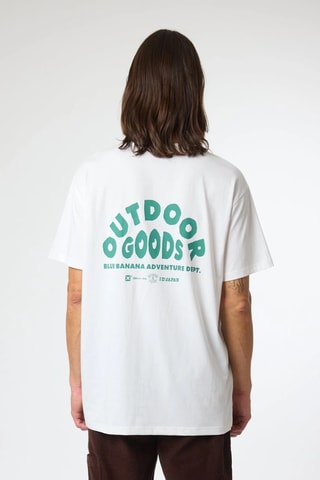 T-shirt regular en coton biologique Goods - Blanc