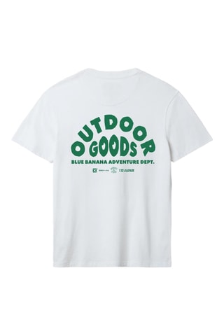 T-shirt regular en coton biologique Goods - Blanc