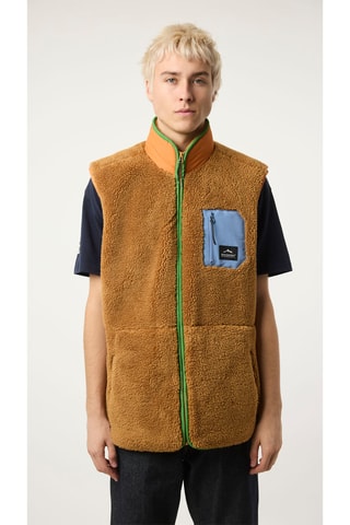 Veste polaire sans manches Rope - Orange