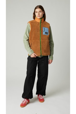 Veste polaire sans manches Rope - Orange