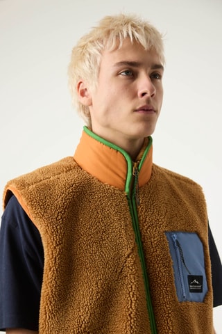 Veste polaire sans manches Rope - Orange