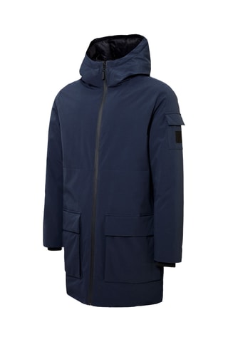 Parka à capuche Abyss - Bleu marine