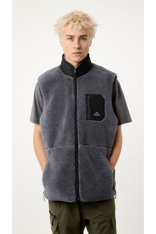 Veste polaire sans manches Rope - Gris foncé