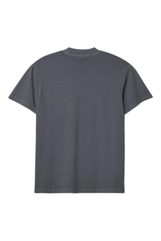 T-shirt regular en coton biologique Iconic - Gris