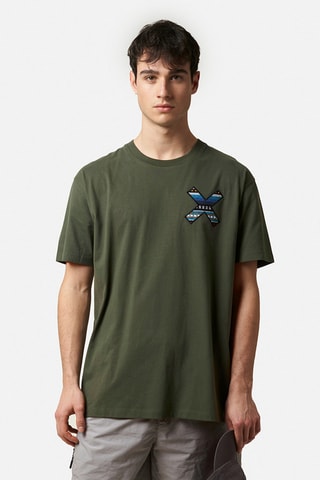 T-shirt regular en coton biologique Classic - Kaki