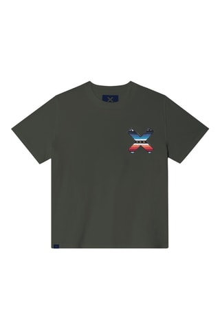 T-shirt regular en coton biologique Classic - Kaki