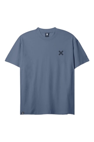 T-shirt oversize en coton biologique Amsterdam - Ciel