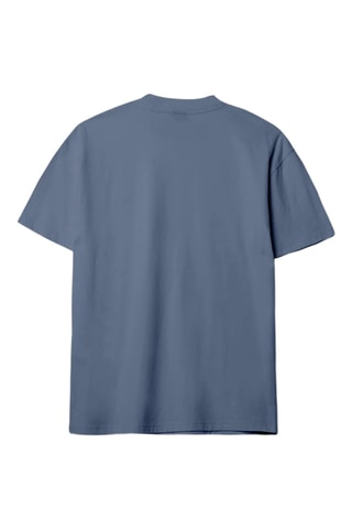 T-shirt oversize en coton biologique Amsterdam - Ciel