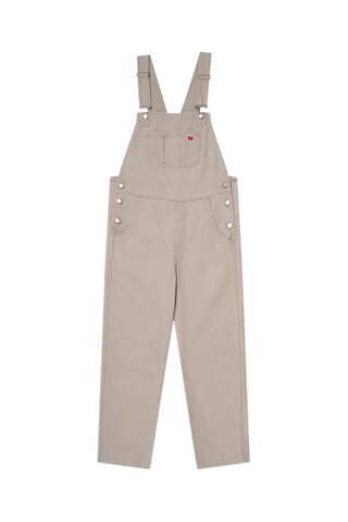 Salopette Heart - Gris clair