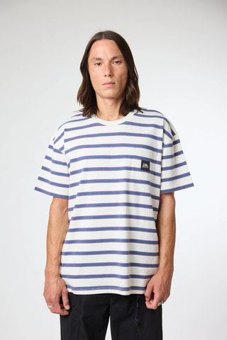 T-shirt oversize en coton biologique Happo One - Blanc