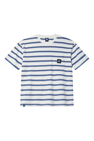T-shirt oversize en coton biologique Happo One - Blanc