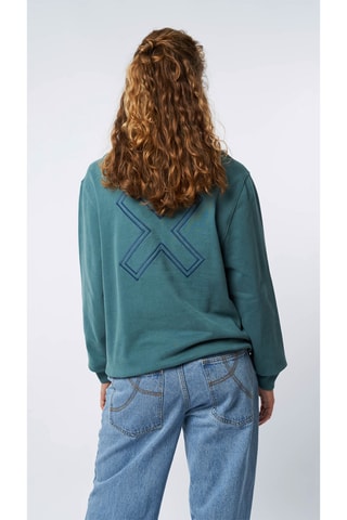 Sweat en coton biologique Reef - Vert