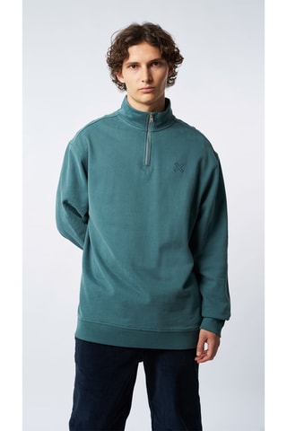 Sweat en coton biologique Reef - Vert