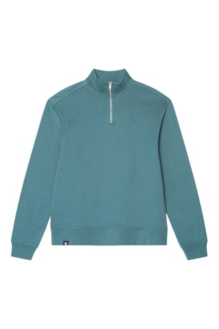 Sweat en coton biologique Reef - Vert