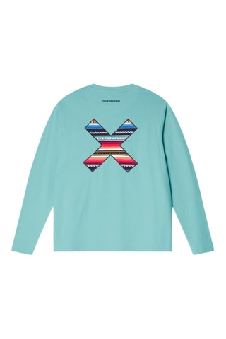 T-shirt regular en coton biologique Classic - Vert d'eau