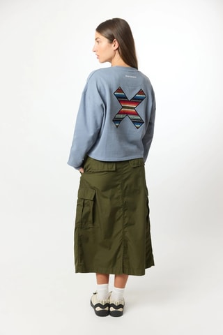Sweat en coton biologique Classic - Ciel