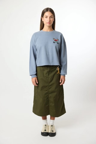Sweat en coton biologique Classic - Ciel