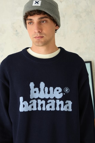 Pull Shelter - Bleu marine