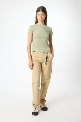 T-shirt regular en coton biologique Heart - Vert clair