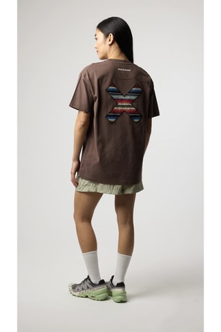 T-shirt regular en coton biologique Classic - Marron