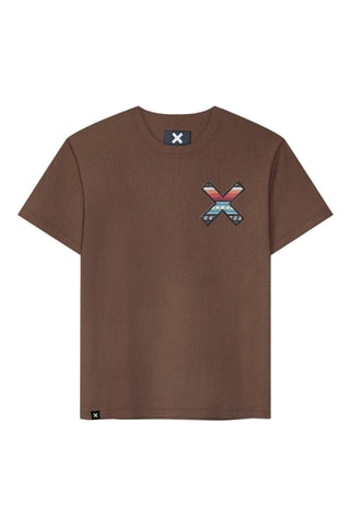T-shirt regular en coton biologique Classic - Marron