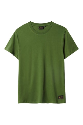 T-shirt regular en coton biologique Crd Premium Basic - Vert