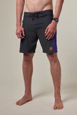 Short de bain regular Tim - Anthracite