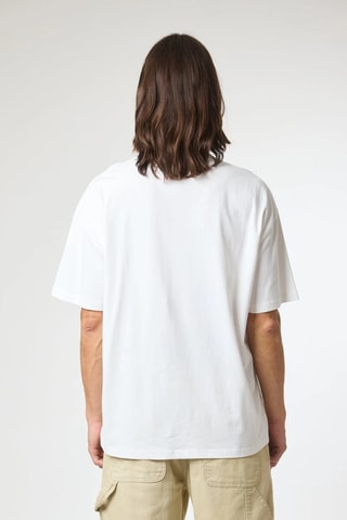 T-shirt oversize en coton biologique Amsterdam - Blanc