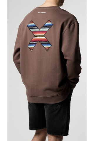 Sweat en coton biologique Classic - Marron