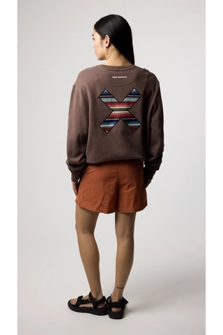 Sweat en coton biologique Classic - Marron
