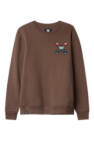 Sweat en coton biologique Classic - Marron